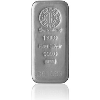 Česká mincovna Argor-Heraeus stříbrný slitek 1000 g