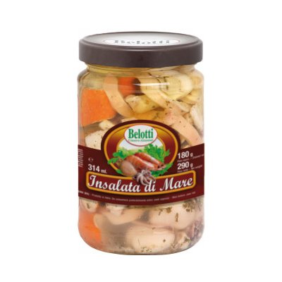 Belotti Salát z mořských plodů Insalata di Mare 130 ml – Zboží Dáma