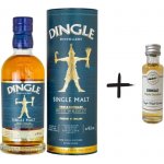 Dingle Single Malt Triple Distiled + miniatura 46,3% 0,7 l (tuba) – Hledejceny.cz