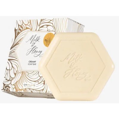 Oriflame krémové mýdlo milk & honey gold 90 g – Zboží Mobilmania