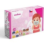 Mesaverde jednorázová obličejová maska růžová 10 ks – Zboží Dáma