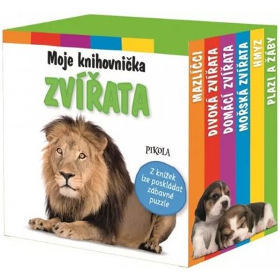 Moje knihovnička - Zvířata, 2. vydání – Hledejceny.cz