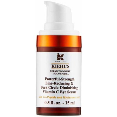 Kiehl's Powerful-Strength Line-Reducing & Dark Circle-Diminishing Vitamin C Eye Serum 15 ml – Zboží Mobilmania