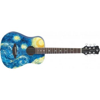 Luna Guitars Safari Starry Night