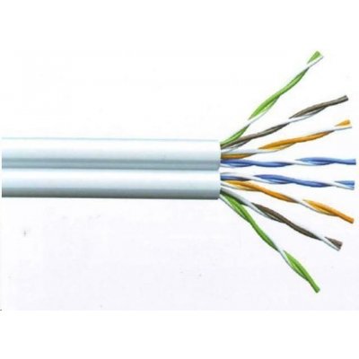 PlanetElite KAB-DUTP5E-D-P-GR-XE UTP, Cat5E, drát, PVC, Dca, 305m, šedý – Hledejceny.cz
