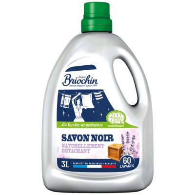 BRIOCHIN Tekutý prací prostředek s černým mýdlem, koncentrovaný 3 l – Zboží Dáma