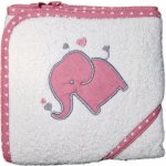 Ergee 887 Froté osuška s kapucí bílá 80 x 80 cm – Hledejceny.cz