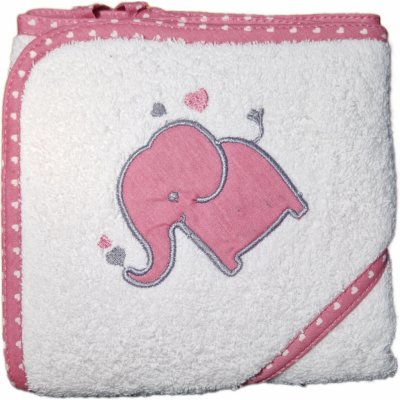 Ergee 887 Froté osuška s kapucí bílá 80 x 80 cm – Hledejceny.cz