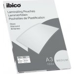 Laminovací fólie "Medium", 100 mikronů, A3, lesklá, 100 ks, IBICO 627312 – Hledejceny.cz