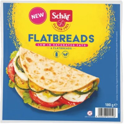 Schär Chlebové placky Flatbreads bez lepku 180 g – Zboží Dáma