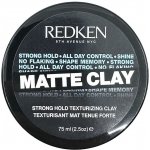 Redken Matte Clay Strong Hold Texturizing Clay 75 ml – Zboží Mobilmania