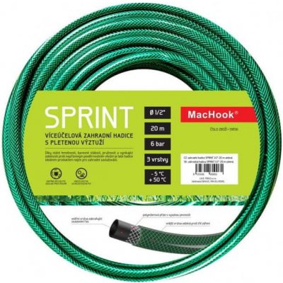 HUKA MacHook 13856 SPRINT 1/2" 20 m zelená – Zboží Mobilmania