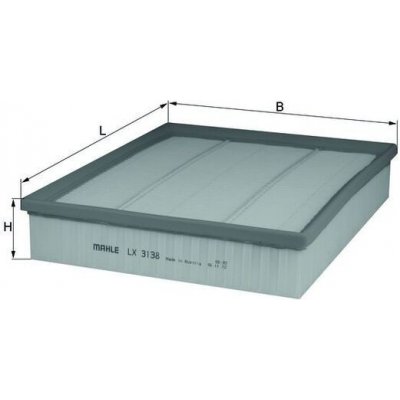 Vzduchový filtr MAHLE LX 3138 – Hledejceny.cz