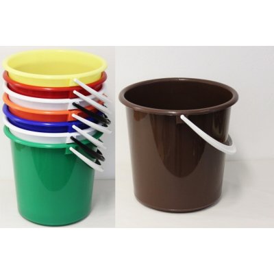 Injeton Plast Vědro 12 l s odměrkou různé barvy – Sleviste.cz