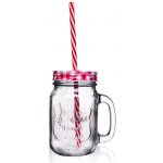 ORION Sklenice s víčkem a brčkem 2 x 450 ml – Sleviste.cz