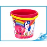Lamps Baby kbelík na písek jednorožec holčičí růžový s obrázkem Unicorn 17 cm – Zboží Dáma