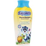 SapoNello dětský sprchový gel a šampon 2v1 s vůní banánu 250 ml – Zboží Dáma