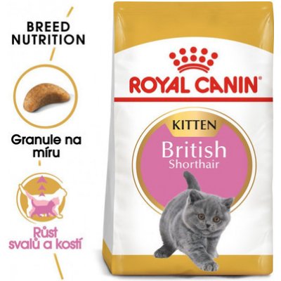 Royal Canin British Shorthair Kitten granule pro britská krátkosrstá koťata 2 x 10 kg