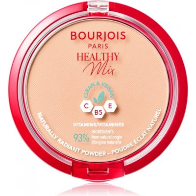 Bourjois Healthy Mix matující pudr pro zářivý vzhled pleti 02 Vanilla 10 g – Zboží Dáma