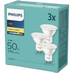 Philips LED 4.7-50W, GU10 2700K, 3ks 929001250494 – Sleviste.cz