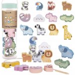 Tooky Toy Navlékání zvířátek Pastel – Zboží Dáma