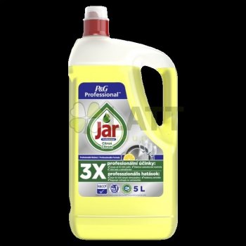 Jar Professional Lemon Koncentrovaný Tekutý Prostředek Na Mytí Nádobí 5 l