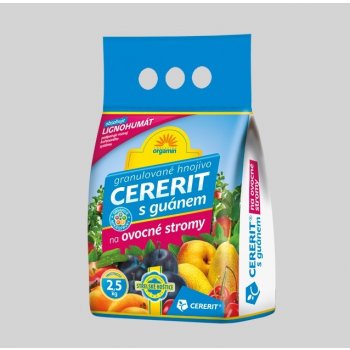 Forestina Cererit s guánem a lignogumátem na ovocné stromy a keře ORGAMIN 2,5 kg