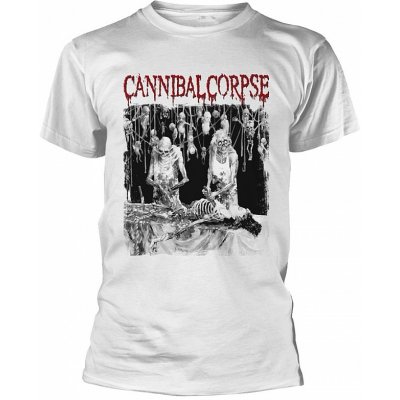 Cannibal Corpse tričko Butchered At Birth white