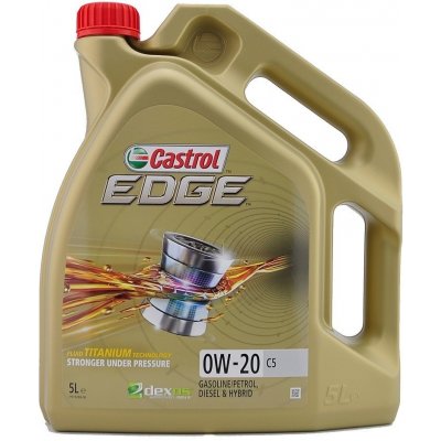 Castrol Edge C5 0W-20 5 l – Zbozi.Blesk.cz
