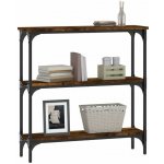 NoBi LOMIR , kov, dřevo, černá, dub rustikal – Zboží Dáma