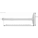 Ejotherm EJOT IDK-T 8/60 fasádní talířová hmoždinka Velikost: 175 mm – Sleviste.cz