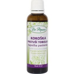Dr. Popov Kokoška pastuší tobolka, originální bylinné kapky, 50 ml