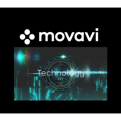 Movavi Video Editor Plus 2021 Effects - Technology Set – Zboží Živě