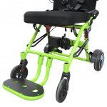 Eroute 07B Elektrický invalidní vozík skládací s schodolezem – Zboží Dáma