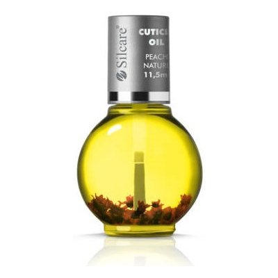 Silcare Olejček na nechty Peach nature s kvetmi 11,5 ml – Zboží Dáma