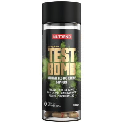 Nutrend Test Bomb 90 kapslí – Zboží Dáma