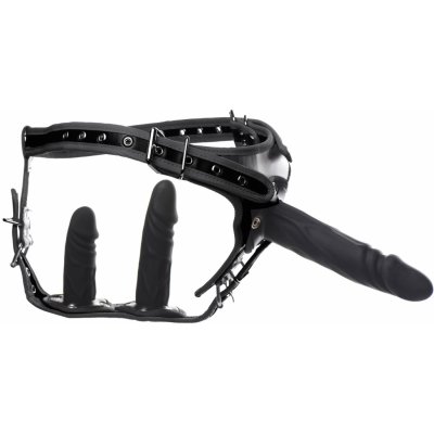 Harness with Double Penetration StrapOn – Zbozi.Blesk.cz