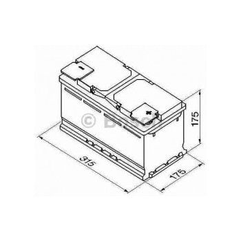 Repstar 12V 80Ah 740A 7905080