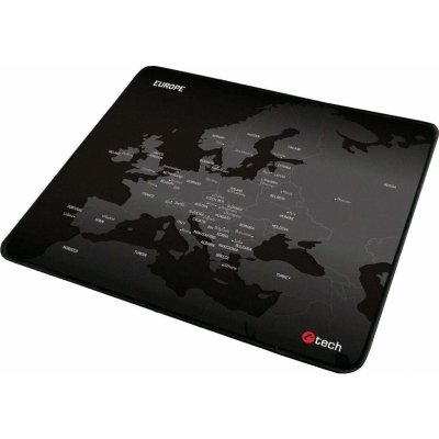 C-TECH Herní podložka pod myš MP-01E (Europe) mapa evropy, 320x270x4mm, obšité okraje – Hledejceny.cz