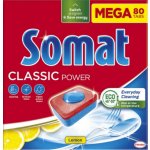 Somat Classic Power Lemon tablety do automatické myčky na nádobí 80 ks 1328g – Zboží Dáma