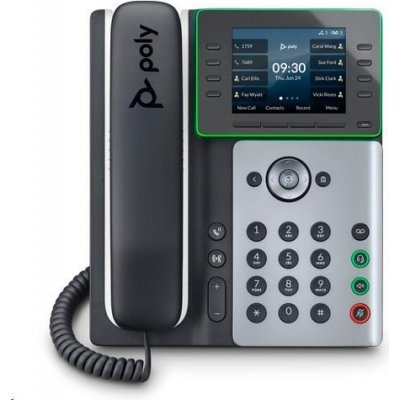 Poly Edge E350 IP telefon, PoE