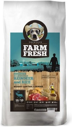 Topstein Farm Fresh Reindeer Weight Control & Senior 20 kg