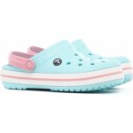Crocs Crocband Clog K Ice Blue White – Zboží Dáma