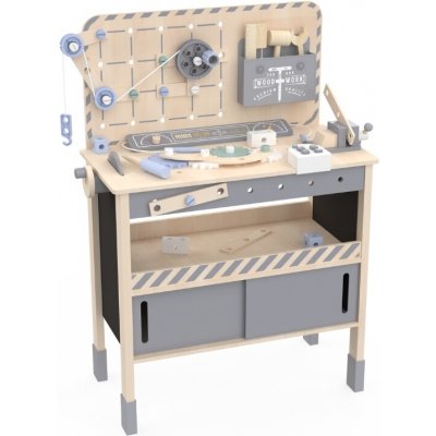 eliNeli Dřevěný dětský ponk XXL – Zboží Mobilmania