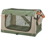 Comfy Tranportní přepravka L 63,8 x 60,7 x 95,5 cm olivová béžová – Sleviste.cz