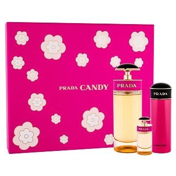 Prada Candy EDP 80 ml + EDP 7 ml + tělové mléko 75 ml dárková sada