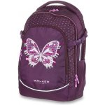 Walker batoh Fame 2.0 Purple Butterfly – Zboží Mobilmania