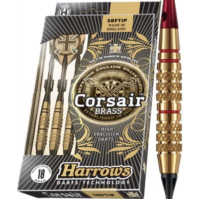 Harrows Corsair softip 18g 21111 K2red – Hledejceny.cz