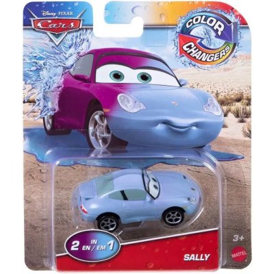 Mattel Disney Pixar Cars Color Changers 2 v 1 SALLY, HDM99 – Zboží Mobilmania