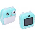 Wiky Dětský digitální fotoaparát s tiskárnou a bluetooth aplikací kočka foto 48Mpx video Full HD – Zboží Dáma